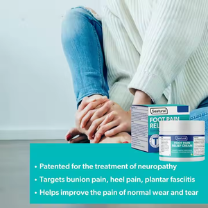 Crema para aliviar el dolor <span class=keywords><strong>de</strong></span> espolón del talón del pie <span class=keywords><strong>de</strong></span> máxima fuerza, crema para fascitis, alivio calmante para quemar el hormigueo - Product Image 2