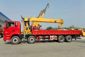 שאקמן 6 x4 8 טון 5 טון 8 טון משאית רכוב הרמת מנוף - Product Image 6