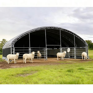 <span class=keywords><strong>Tente</strong></span> <span class=keywords><strong>de</strong></span> bétail facile à nettoyer <span class=keywords><strong>Tente</strong></span> <span class=keywords><strong>de</strong></span> mouton <span class=keywords><strong>de</strong></span> cheval <span class=keywords><strong>de</strong></span> tissu imperméable <span class=keywords><strong>de</strong></span> PVC <span class=keywords><strong>Tente</strong></span> <span class=keywords><strong>de</strong></span> stockage d'abri <span class=keywords><strong>de</strong></span> hangar pour des fermes <span class=keywords><strong>de</strong></span> pâturages - Product Image 2