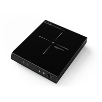 Cuisinière à induction ultra-mince 2000w à commande par bouton et tactile, prix bas, cuisinière électrique/plaque de cuisson à induction électrique