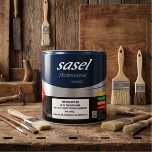 Agente Endurecedor de Poliuretano PU 2K, Acabado Mate Sedoso, 6KG - Agente Activador de Curado Rápido en Aerosol, Marca SASEL, Recubrimientos para Madera MDF - Product Image 2