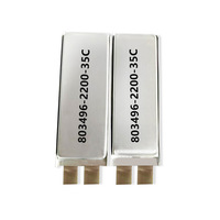 Batterie au lithium cobalt polymère pur 803496 pour allumeur compatible drone, soudeuse par points portable à haut débit Chine -2045 à 1045