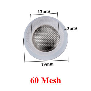 1000 件橡胶垫圈 1/2 英寸 3/4 英寸 1 英寸水龙头连接器密封圈平垫圈花园水连接器配件带 40 目过滤器 - Product Image 3