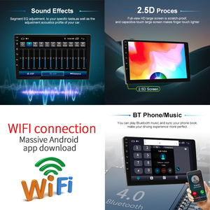 2 Din Android autoradio multimediale <span class=keywords><strong>Video</strong></span> da 7/9/10 pollici autoradio lettore Dvd per Auto navigazione WIFI Android Car Stereo Carplay - Product Image 4