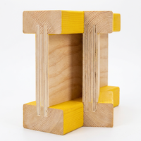 High Strength LVL Pine H20 Timber Beam Waterproof Wood Beam Concrete Shuttering Formwork Construction Support