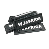 Personnalisé n'importe quelle couleur 3D transfert de chaleur étiquette en silicone logo en relief PVC étiquettes en caoutchouc pour vêtement/chapeau/étiquette