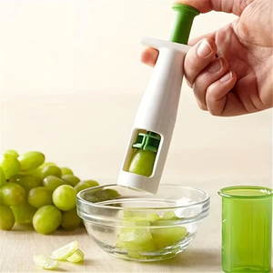 Creative Multi-Function Fruit <b>Vegetable</b> Corer Slicer for Grape Cherry Tomato <b>Vegetable</b> Cutting Household Kitchen Tool PP - Product Image 3