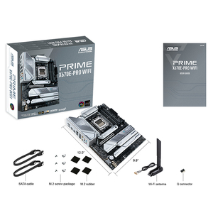 เมนบอร์ด <span class=keywords><strong>ASUS</strong></span> PRIME X670E-PRO WIFI ATX พร้อมชิปเซ็ต AMD X670 รองรับซีพียูเดสก์ท็อป AMD <span class=keywords><strong>Ryzen</strong></span> 7000 ซีรีส์ 7900X/7950X/7700 - Product Image 5