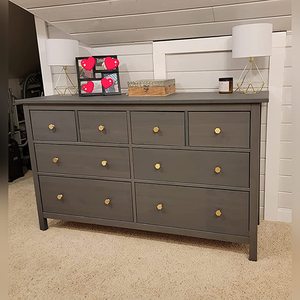 Aluminum Hexagon Cabinet Solid <strong>Knobs</strong> <strong>Gold</strong> Brush Pull <strong>Knob</strong> for Dresser <strong>Drawer</strong> - Product Image 2