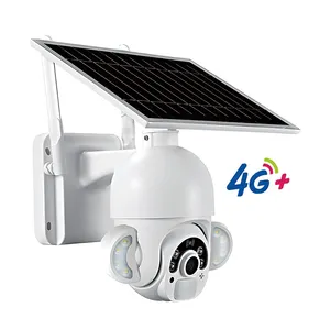 Nouveau modèle d'usine 4g système de caméra de vidéosurveillance à énergie solaire sécurité à domicile extérieure 360 degrés sans fil solaire 4g Wifi caméra