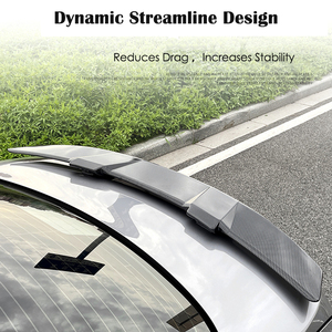 Aileron arrière de camion en fibre de <span class=keywords><strong>carbone</strong></span> électrique recyclable aileron arrière universel ABS pour <span class=keywords><strong>M3</strong></span> Touring Sedan Spoiler - Product Image 6