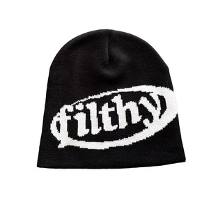 Jacquard <strong>Hat</strong> for <strong>Men</strong> Women Manufacturers Stock Knitted Street Hip-Hop Beanies Autumn <strong>Winter</strong> Warm <strong>Hat</strong> Custom Design Beanie - Product Image 5