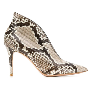 Bottes courtes à talons aiguilles et bout pointu, imprimé serpent, <span class=keywords><strong>grande</strong></span> <span class=keywords><strong>taille</strong></span>, pour femmes, nouveauté - Product Image 2