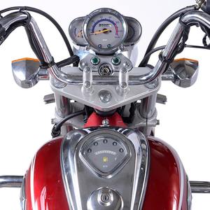 Moto Cruiser DAYUN DY200-7 200cc, style <span class=keywords><strong>Chopper</strong></span> américain classique, moto rétro à essence, détails chromés, dossier, moto de rue pour adultes - Product Image 4