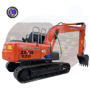 Excavadora de cadenas Hitachi Zaxis 120 de 12 toneladas con motor CE EPA, usada, ZX120, alta potencia de excavación - Product Image 1