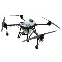Drone agricole multirotor Vestafly VESTA F20/F30 4 axes/6 axes, style hélicoptère, pour la protection des plantes, capacité du réservoir 20/30L, haute performance
