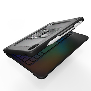 Oem có thể gập lại Chân đế <span class=keywords><strong>mini</strong></span> không dây máy tính bảng Bàn phím kết nối thông minh MFI PU bìa cho <span class=keywords><strong>Ipad</strong></span> 10.<span class=keywords><strong>2</strong></span> 10.5 - Product Image 5