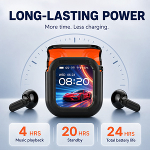 <span class=keywords><strong>Cuffie</strong></span> <span class=keywords><strong>Wireless</strong></span>, <span class=keywords><strong>Cuffie</strong></span> con Display Digitale LCD 6.0 e Funzione di Traduzione AI, <span class=keywords><strong>Cuffie</strong></span> Sportive Impermeabili - Product Image 4