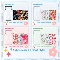 Casing HP TPU Transparan Custom dengan Panel Belakang Magnetik N52 Berlapis Emas yang Dapat Diganti untuk iPhone 17/17 Pro/17 Pro Max/17 Air