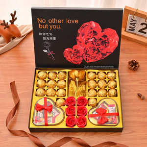 Caja de Regalo Creativa de Chocolate Fresco, Aperitivos de Dulces PARA EL Día DE LA Madre, Regalo de San Valentín 520, Suministros para Niños, Niñas y Amigos - Product Image 5