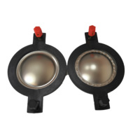 Usine OEM, bobine vocale en titane audio professionnelle de 50 mm, diaphragme de pavillon pour haut-parleur à compression, tweeter