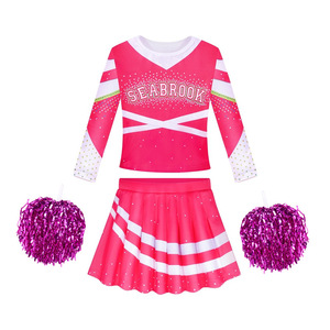 Disfraces de animadoras para niñas y niños de 3 a 12 años, disfraz de Zombies para fiesta, película, Halloween, Cosplay - Product Image 1