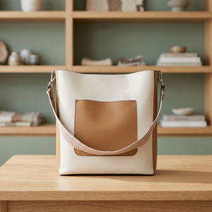 Pochette élégante pour femmes, style western, en cuir véritable, durable, portable, taille personnalisée, fermeture éclair étanche, écologique, bandoulière simple - Product Image 1
