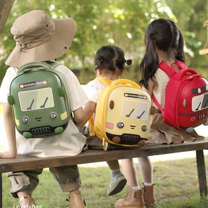 Mini coche de policía de dibujos animados, <span class=keywords><strong>mochila</strong></span> escolar para jardín de infantes, <span class=keywords><strong>mochila</strong></span> escolar para niños, <span class=keywords><strong>mochila</strong></span> escolar para niños, mochilas escolares para niñas - Product Image 4