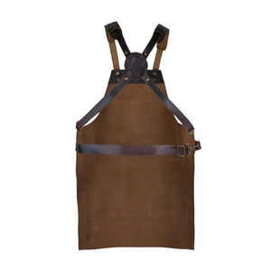 Brown Polyamide <b>Waterproof</b> Unisex Tool <b>Work</b> Coverall Multi Pocket Adjustable Durable Workshop Repair Maintenance Carpenter - Product Image 5