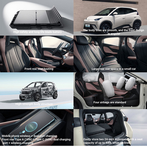 2025 coche eléctrico puro Byd Seagull 405KM 305Km 5 puertas <span class=keywords><strong>4</strong></span> asientos Hatchback coche eléctrico Byd barato Mini coche Ev Mini gran oferta - Product Image 4