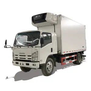 ISUZU 신규 또는 중고 36m3 디젤 엔진 일본 냉장 밴 트럭 일본 냉장 밴 트럭 판매