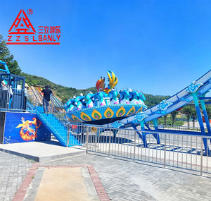 Atracción de Parque de Diversiones: Disco Volador Mega Disk'o, Atracción de OVNI Giratorio, Atracción Familiar Emocionante, Disco Volador - Product Image 2