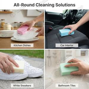 Éponge <span class=keywords><strong>magique</strong></span> nano sans danger pour la peau, à l'eau uniquement, pour les machines, les véhicules, le ciment, les murs, les taches de <span class=keywords><strong>plastique</strong></span> - Product Image 5