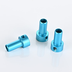 Boutons en aluminium CNC de 200 mm de diamètre maximum, finition usinée de qualité supérieure pour accessoires de machines-outils - Product Image 2