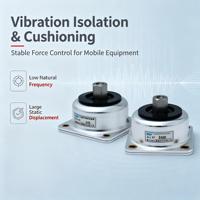 Série ALJ-87 – Amortisseur de vibrations à ressort, isolateur de vibrations à amortissement pneumatique, tampon en caoutchouc naturel pour applications industrielles et électriques