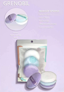 Éponge faciale GRENobil, 3 pièces, outil de maquillage lavable - Product Image 3