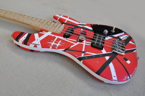 Guitare basse électrique Flyoung Wholesale, 4 cordes, rouge, style <span class=keywords><strong>Relic</strong></span> - Product Image 4