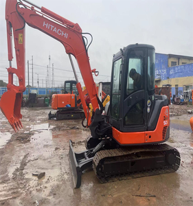 Mini-excavatrice sur chenilles Hitachi ZX50U d'occasion fabriquée au Japon, mini-pelle de 5 tonnes d'occasion de haute qualité à vendre à Shanghai - Product Image 1