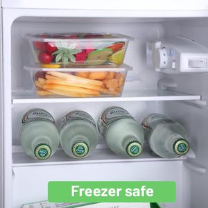 Contenants en plastique transparent PP/PET de qualité alimentaire avec couvercle pour sushis, aliments pour bébés, sucre, salades - Tailles personnalisées disponibles, recyclables, jetables - Product Image 5