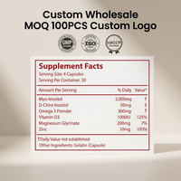 Capsules de Multivitamines Personnalisées OEM/ODM pour l'Équilibre Hormonal : Magnésium, Zinc, Vitamine D3 pour la Régularité du Cycle et l'Amélioration de l'Immunité