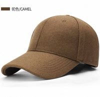 Casquette de baseball en cachemire et laine texturée, chaude et épaisse, couleur unie, style newsboy pour femme