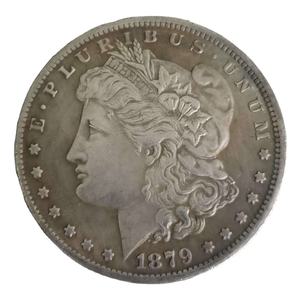 批发1878-1921复古薄荷摩根美元镀银复制装饰纪念币 - Product Image 1