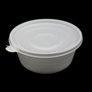 Boîte alimentaire grande capacité, couvercle plat en PP blanc, marque coréenne de qualité supérieure, qualité alimentaire, pour un stockage en vrac sécurisé - Product Image 1
