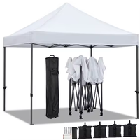 Fabricant d'abris de voiture pliants étanches Plegable 3x3, support temporaire pop-up, présentoir de marché, tente d'exposition commerciale
