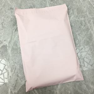 Sac de courrier rose clair, 50 pièces, avec propre logo, <span class=keywords><strong>Amazon</strong></span>, emballage de courrier en plastique personnalisé - Product Image 2