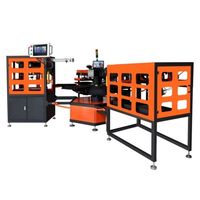 Presse à Chaud Pneumatique Automatique Carrousel Rotatif 40x50cm 6 Stations, Alimentation Automatique, Décollement Automatique, Retrait Automatique