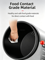 Robot de cuisine entièrement automatique pour restaurant, wok à gaz/électrique, garantie 1 an, livraison rapide