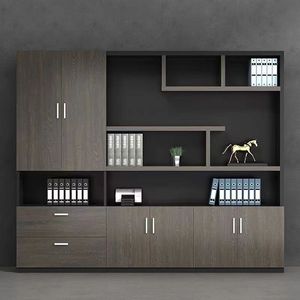 Modern <strong>Office</strong> Furniture Minimalist boss Desk Shelf Background <strong>Cabinet</strong> Filling <strong>Cabinet</strong> Bookcase - Product Image 5