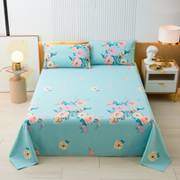 Draps de lit pas chers pour lits king size, ensemble de draps de lit, draps de lit de mise à la terre, vente en gros, drap de lit en coton
