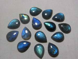 Labradorite-AAA-คุณภาพสูง-งดงามมากรูปแพร์ไฟทรงหลังเบี้ยขนาดใหญ่-16X22มม.-15ชิ้น - Product Image 2